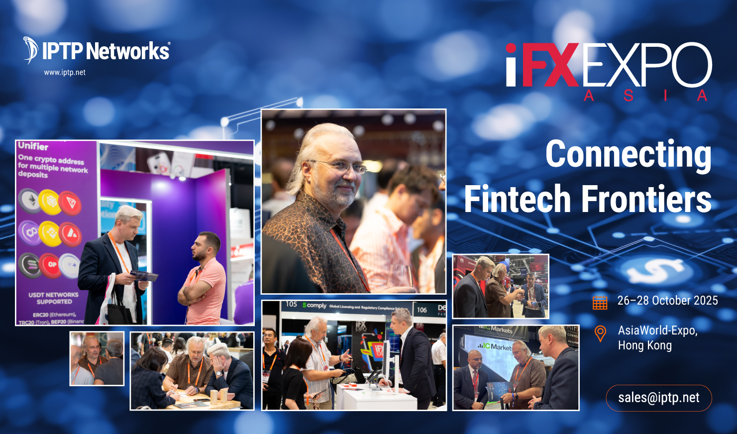 Making fintech ideas take flight at<br/> iFX EXPO Asia with IPTP Networks